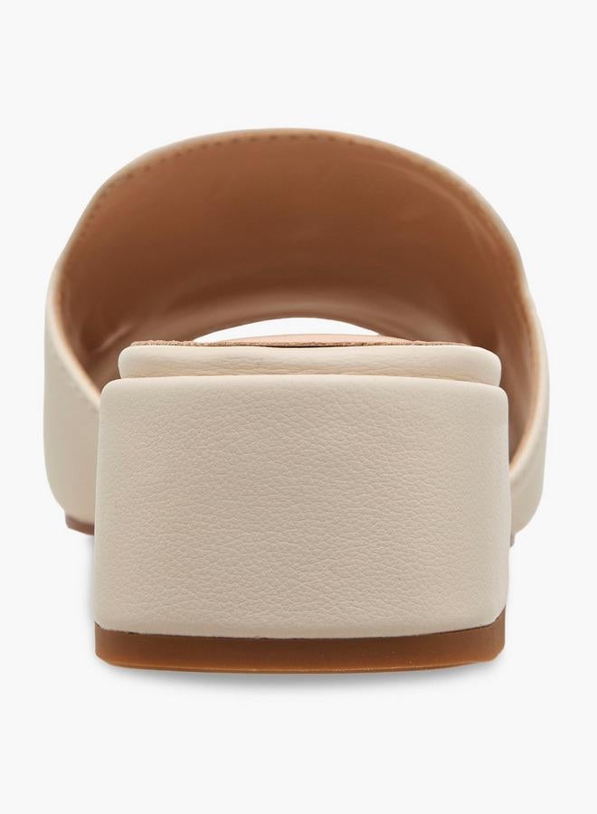 بابريكا صنادل بكعب عريض نسائية - Image 5